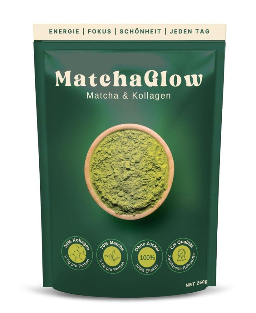 MATCHAGLOW matcha et collagène