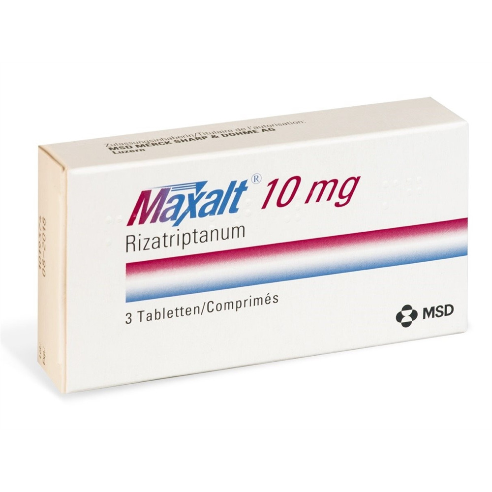 MAXALT cpr 10 mg blist 3 pce
