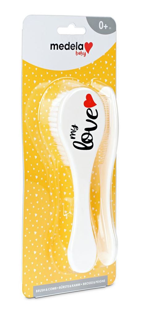 MEDELA Baby brosse et peigne à cheveux pour bébés