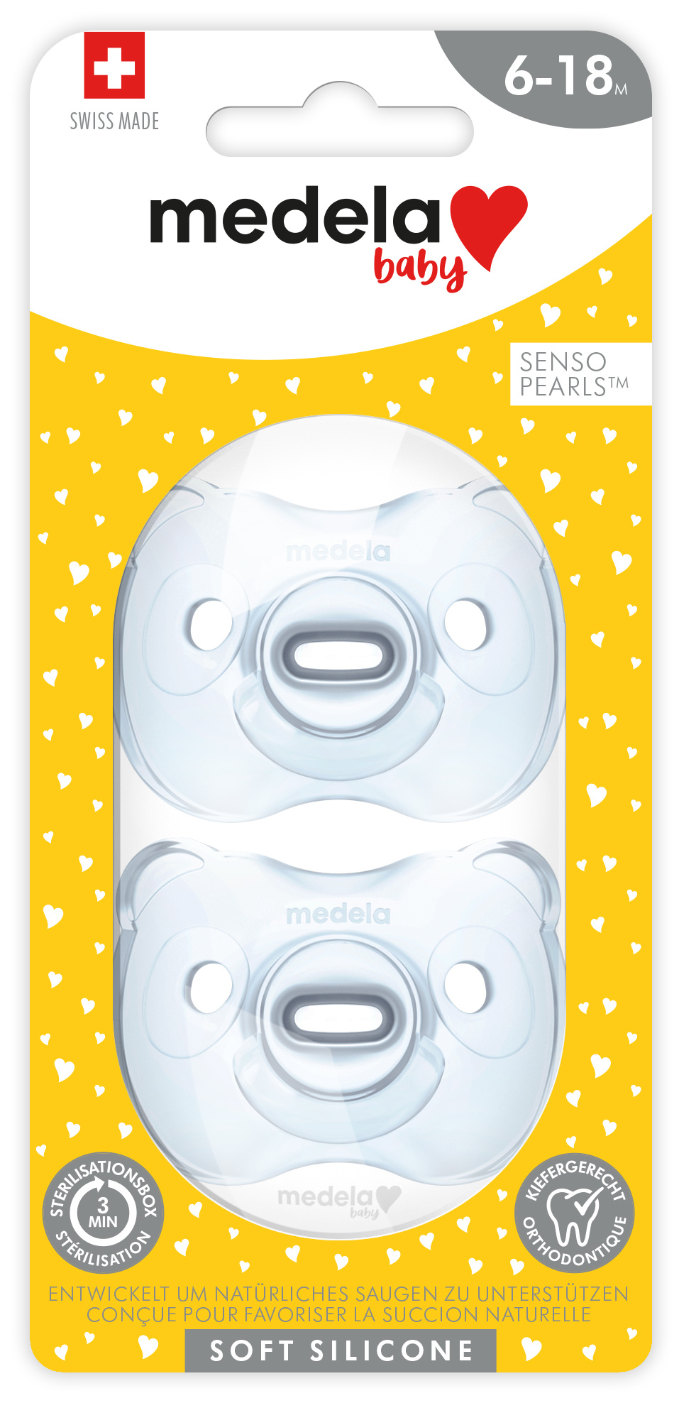 MEDELA Baby Sucette Soft Silicone, image principale