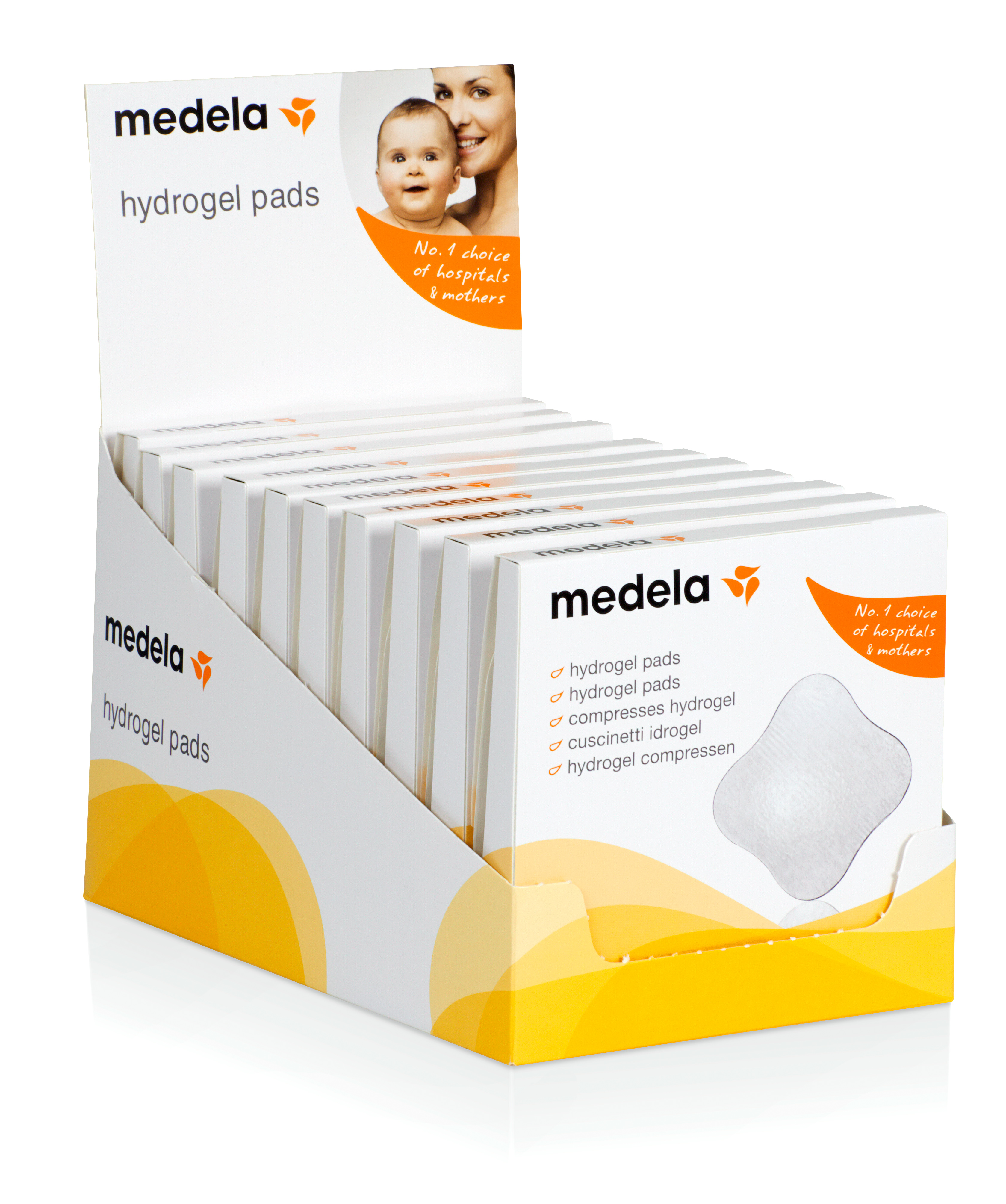 MEDELA Dispenserbox Hydrogel Pads, Hauptbild