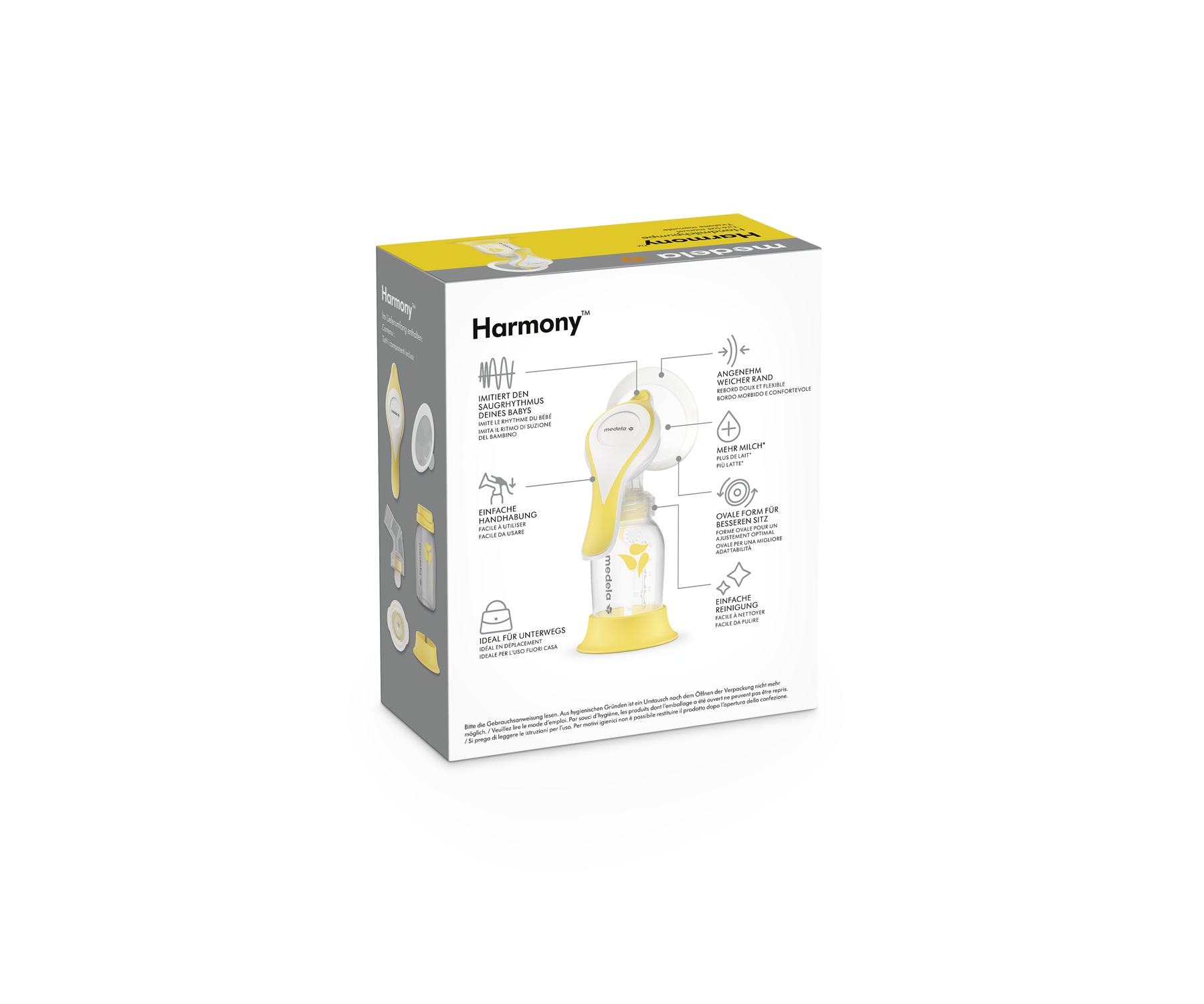 MEDELA Harmony Flex tire-lait manuel, image 2 sur 5