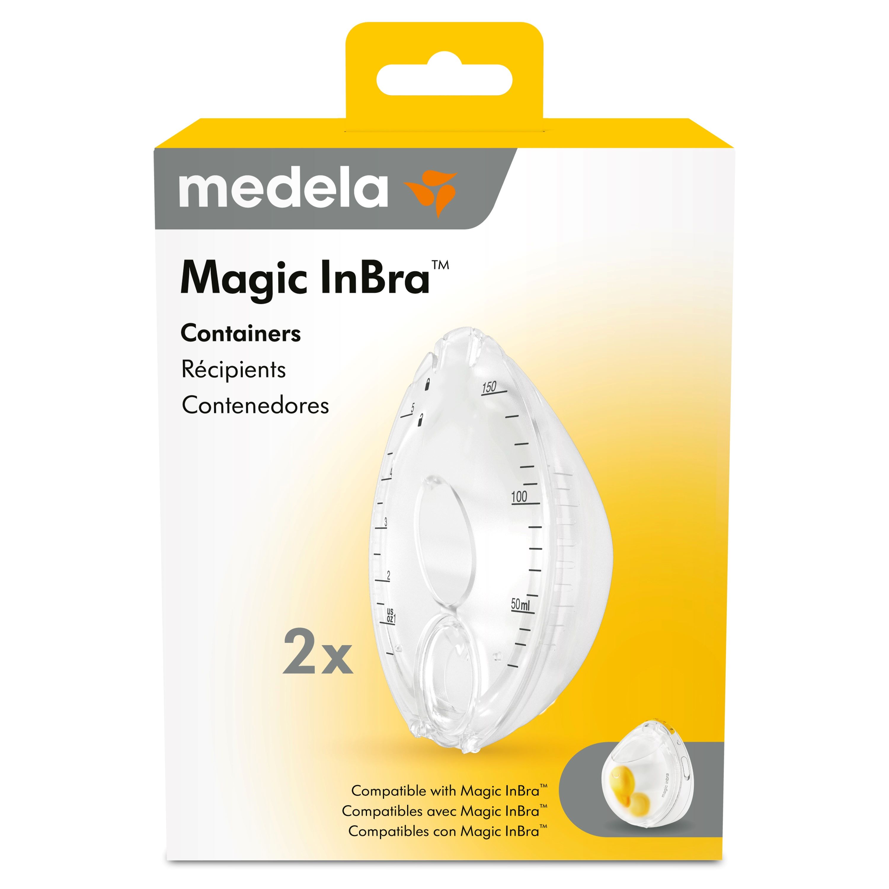 MEDELA Magic InBra récipients