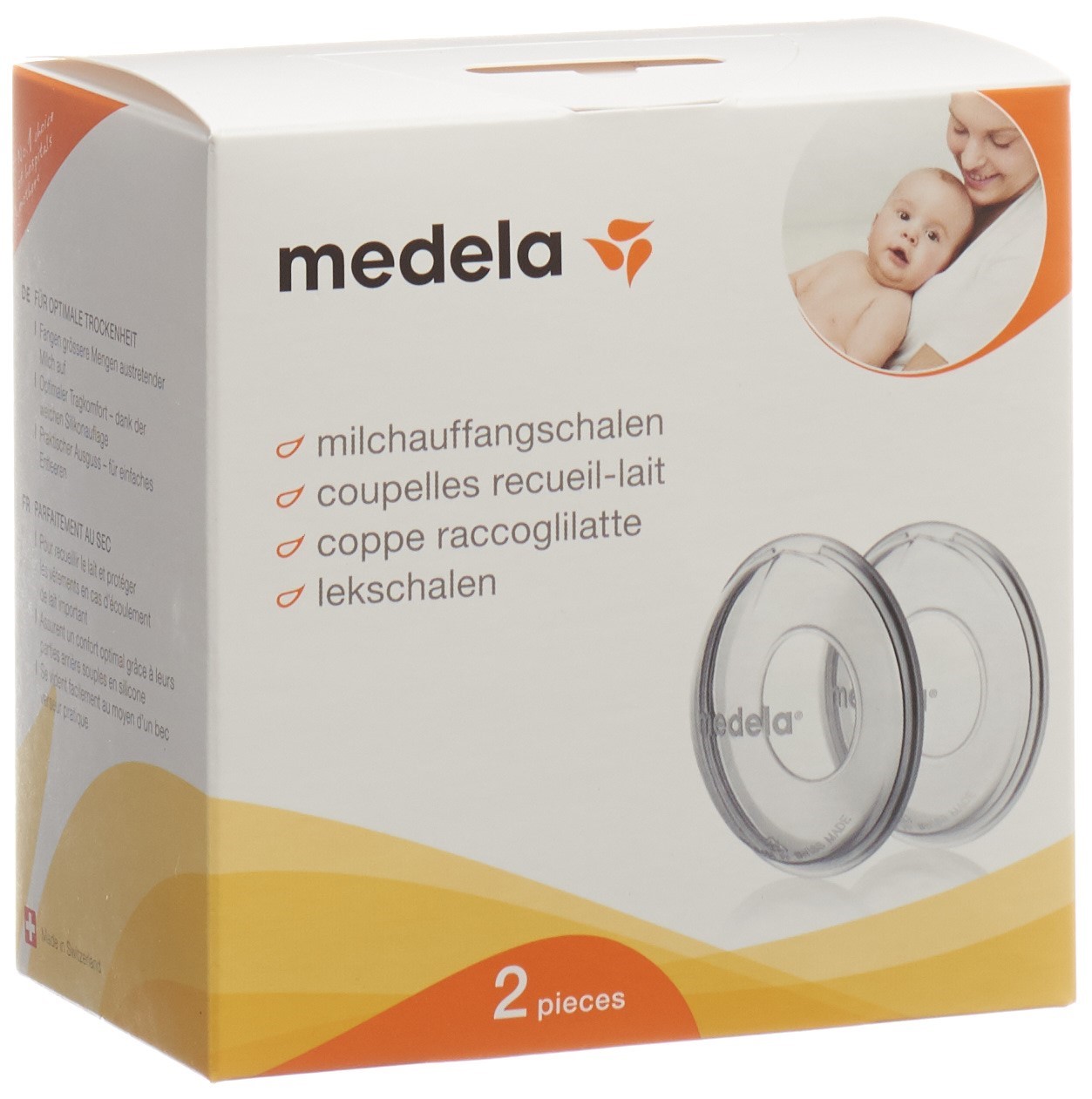 MEDELA Milchauffangschale, Hauptbild