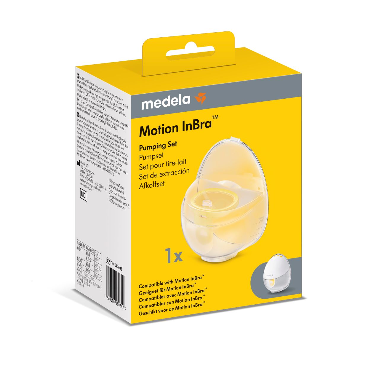 MEDELA Motion InBra Einzelpumpset, Hauptbild
