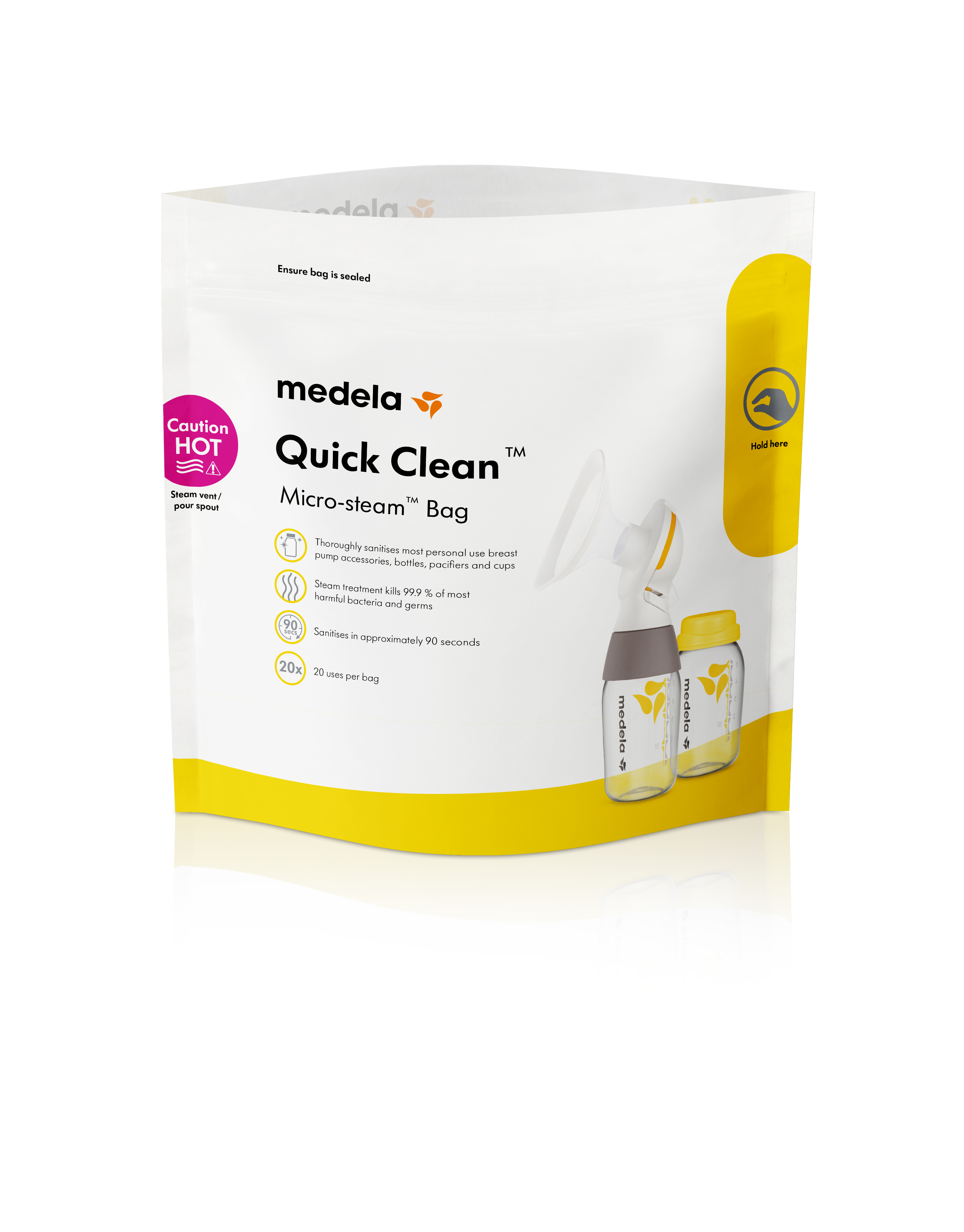 MEDELA Quick Clean Mikrowellenbeutel, Bild 2 von 3