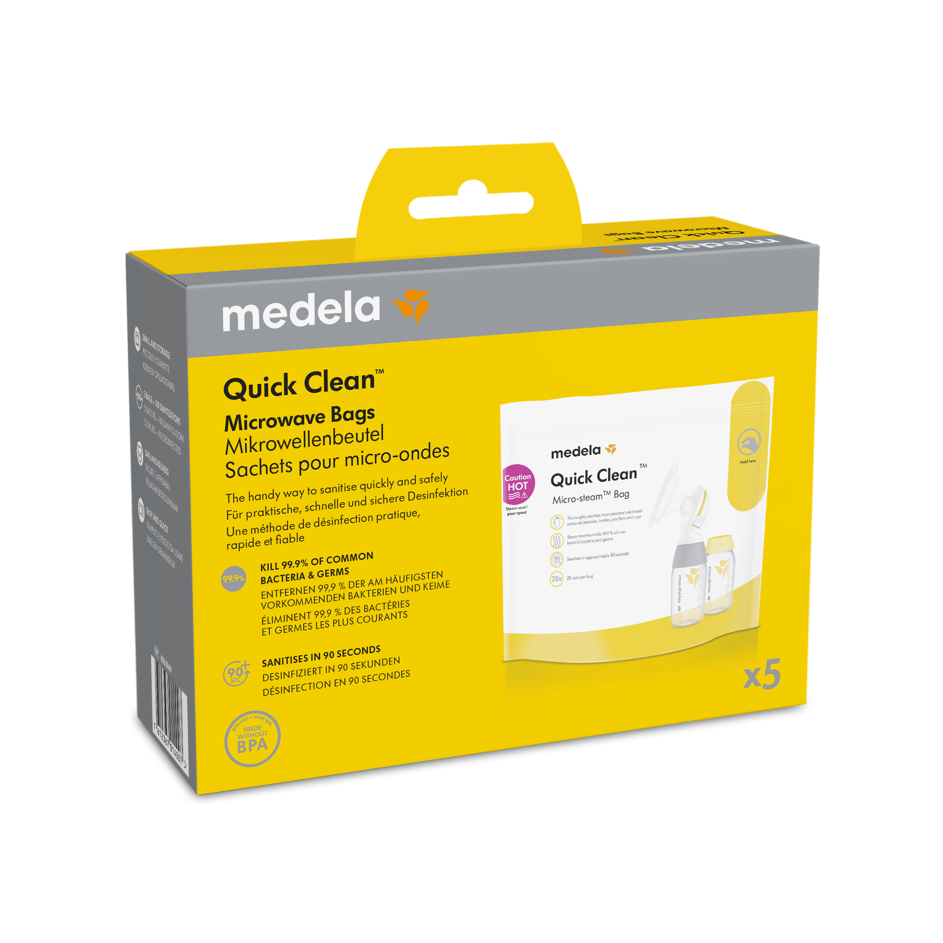 MEDELA Quick Clean Mikrowellenbeutel