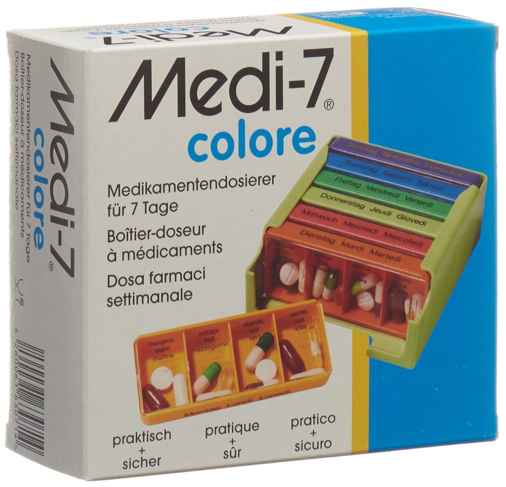 MEDI 7 Medikamentendosierer 7 Tage
