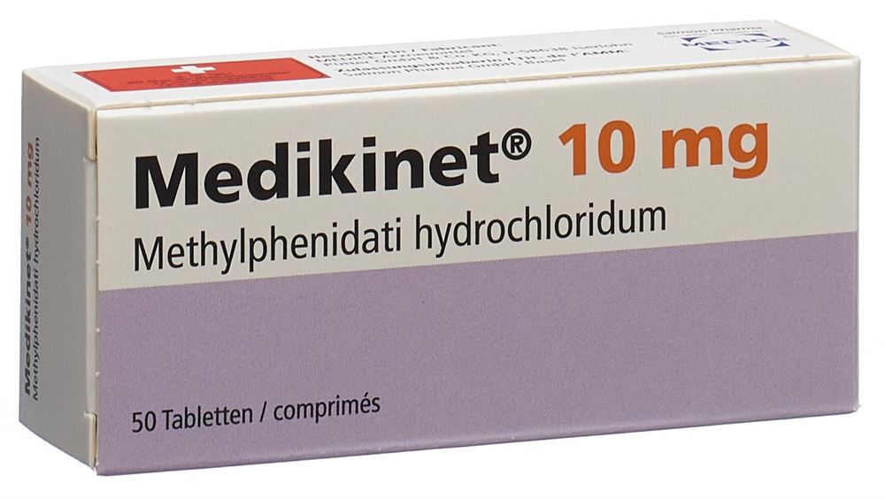 MEDIKINET Tabl 10 mg Blist 50 Stk, Hauptbild