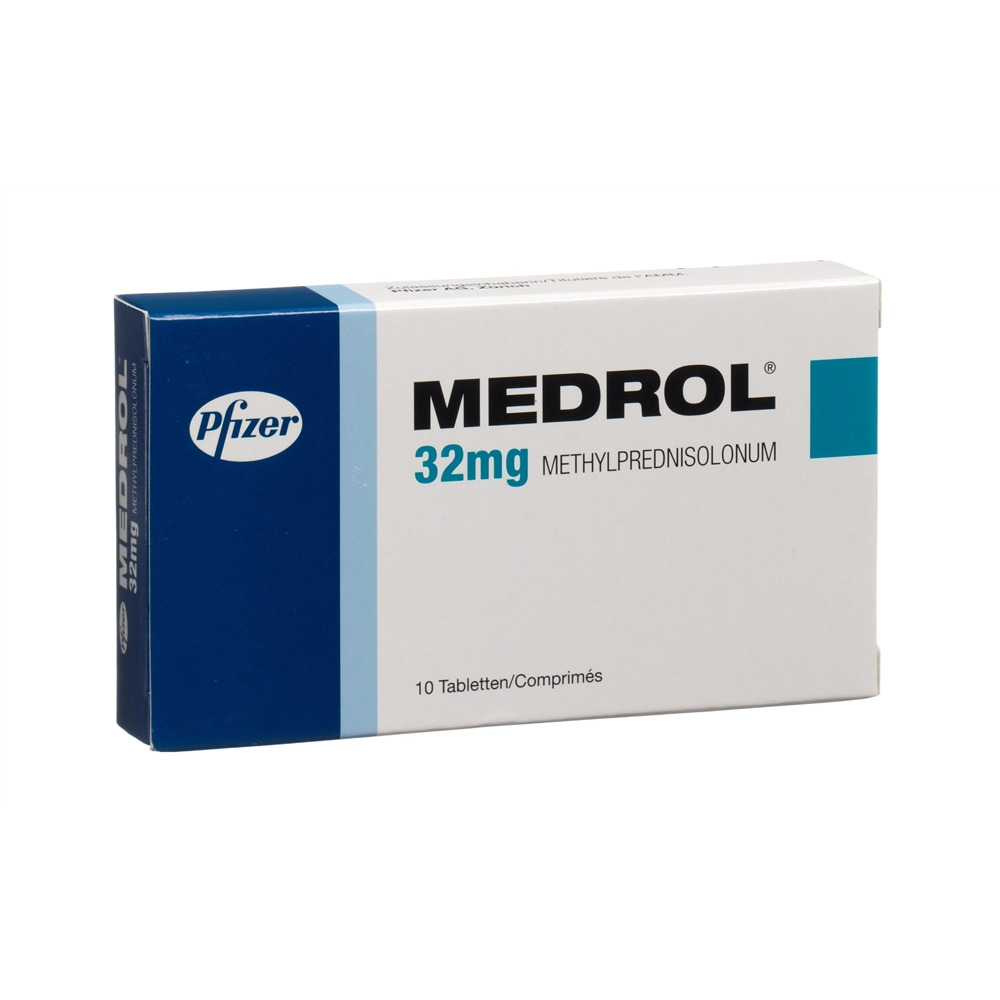 MEDROL cpr 32 mg blist 10 pce, image principale