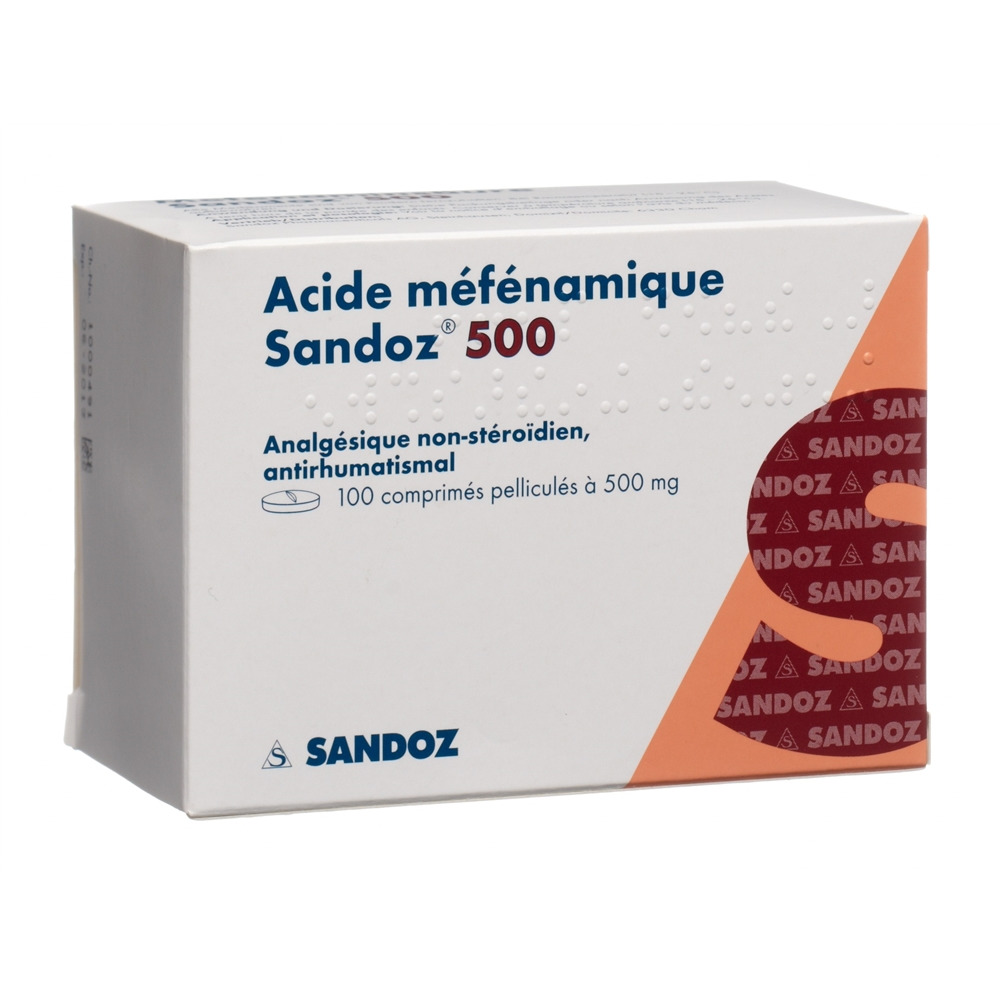 ACIDE MEFENAMIQUE Sandoz 500 mg, Bild 2 von 2