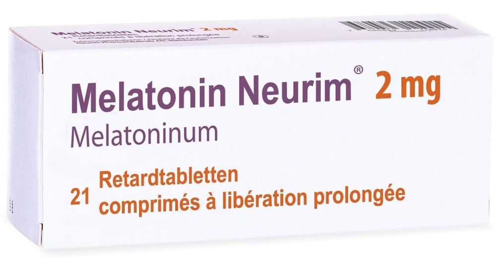 MELATONINE Neurim 2 mg, Hauptbild