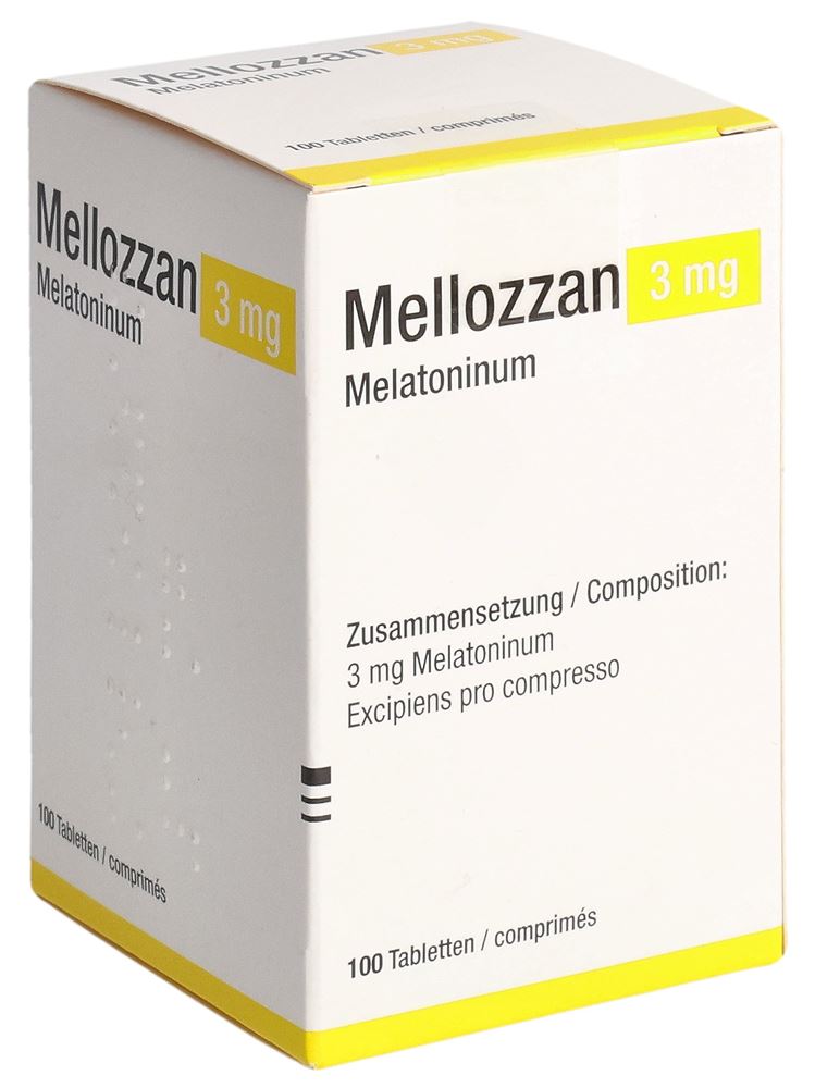 MELLOZZAN Tabl 3 mg Fl 100 Stk, Hauptbild