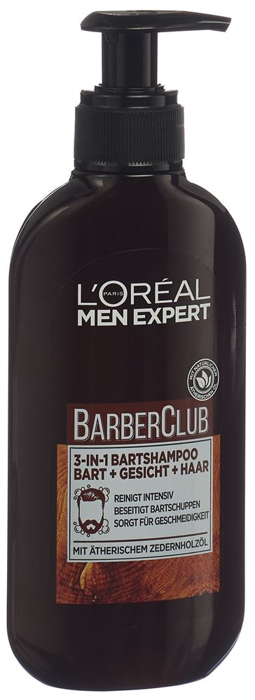 MEN EXPERT Barberclub shampooing pour barbe 3-En-1, image principale