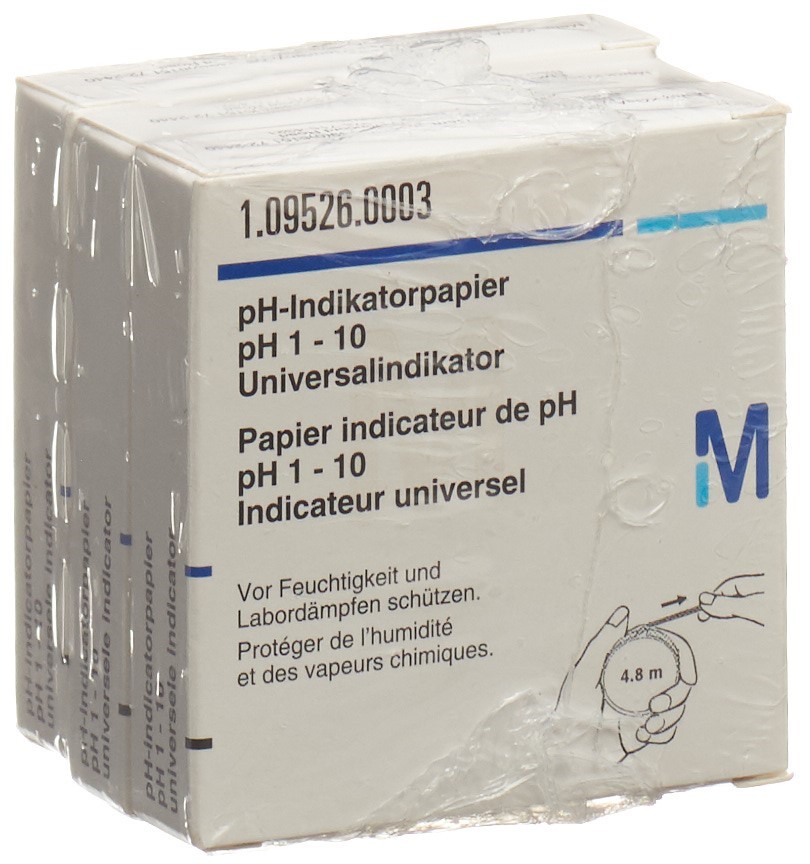 MERCK Indikator Papier Rolle komplett