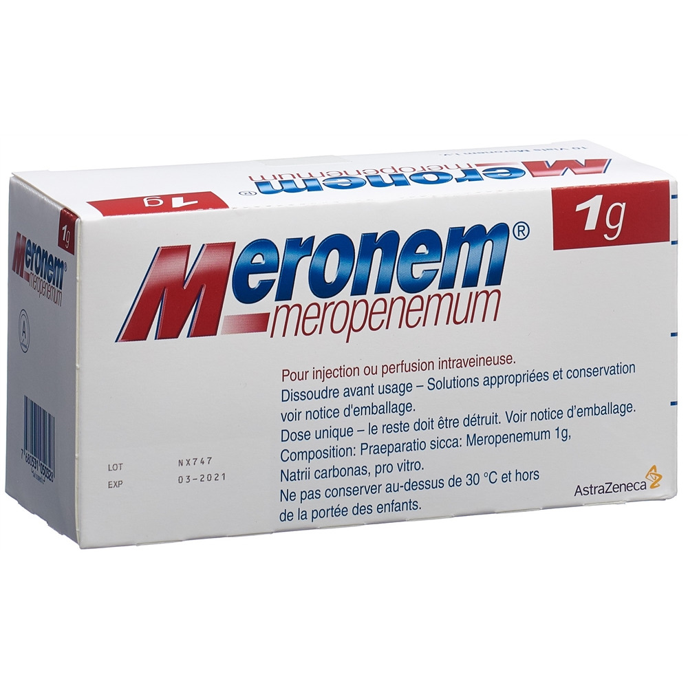 Meronem i.v. 1 g, Bild 2 von 2