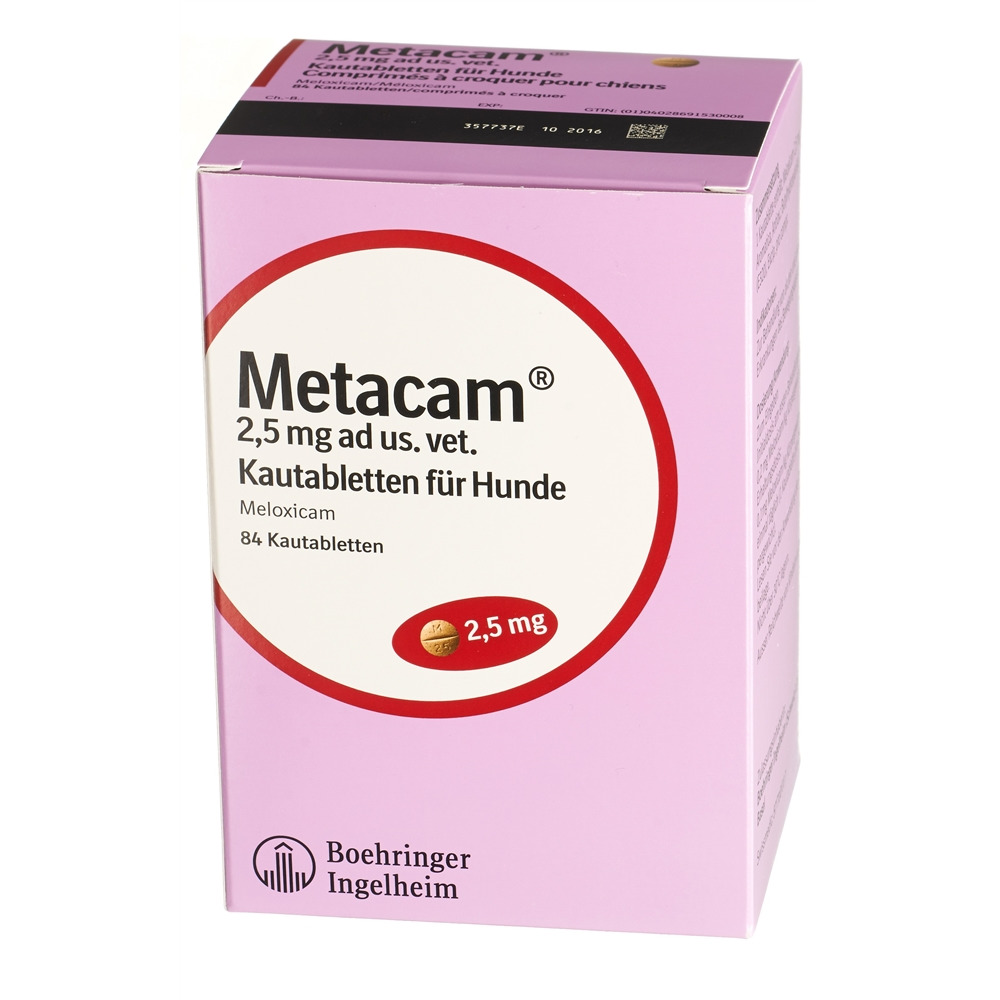 Metacam chien 2.5 mg, image principale