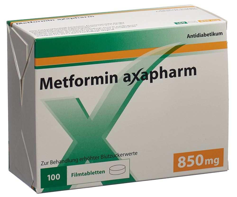 METFORMINE Axapharm 850 mg, image principale