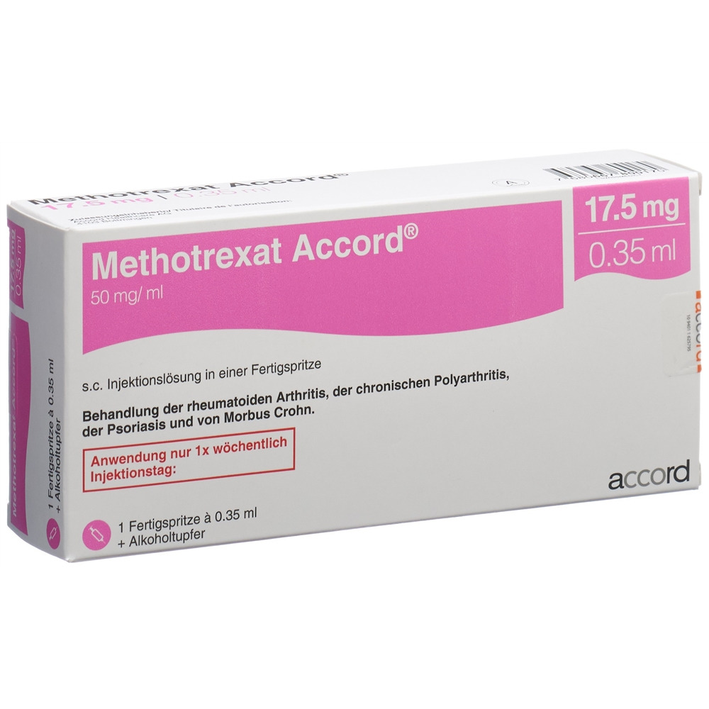 METHOTREXATE Accord 17.5 mg/0.35ml, image principale