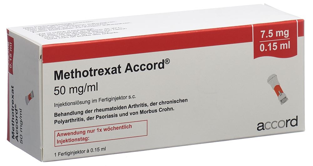 METHOTREXATE Accord 7.5 mg/0.15ml, image principale