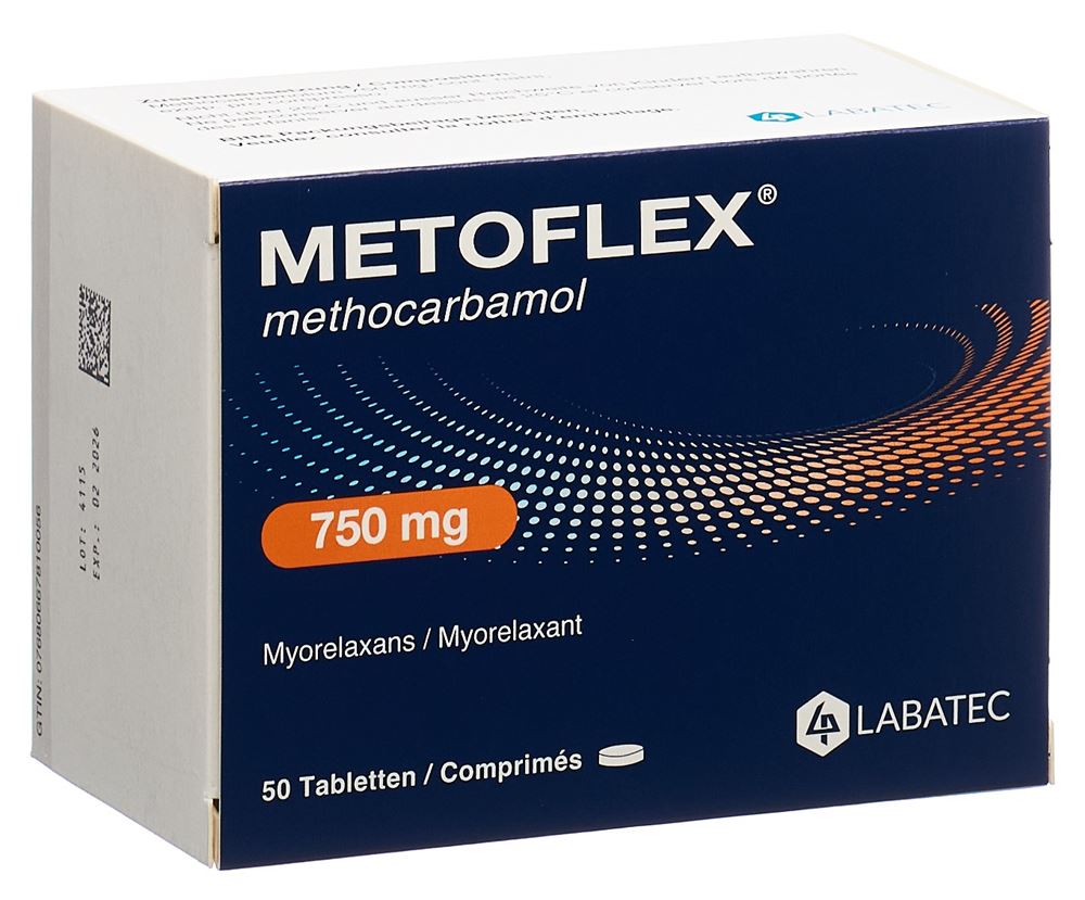 METOFLEX cpr 750 mg blist 50 pce, image principale