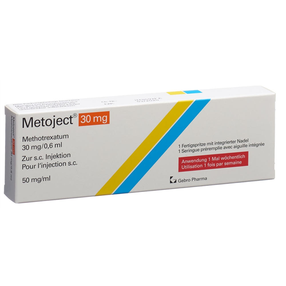METOJECT Inj Lös 30 mg/0.6ml Fertspr 0.6 ml, Hauptbild