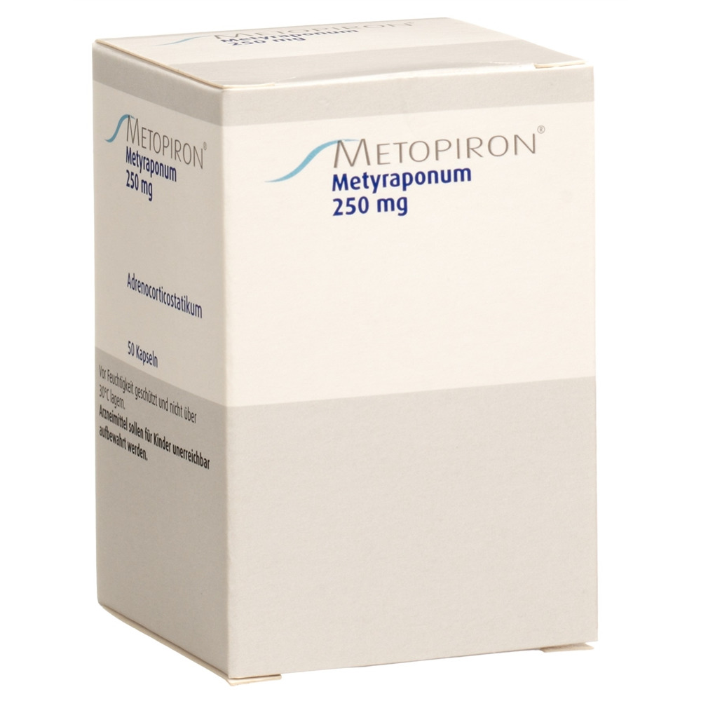 METOPIRONE Kaps 250 mg Ds 50 Stk, Hauptbild