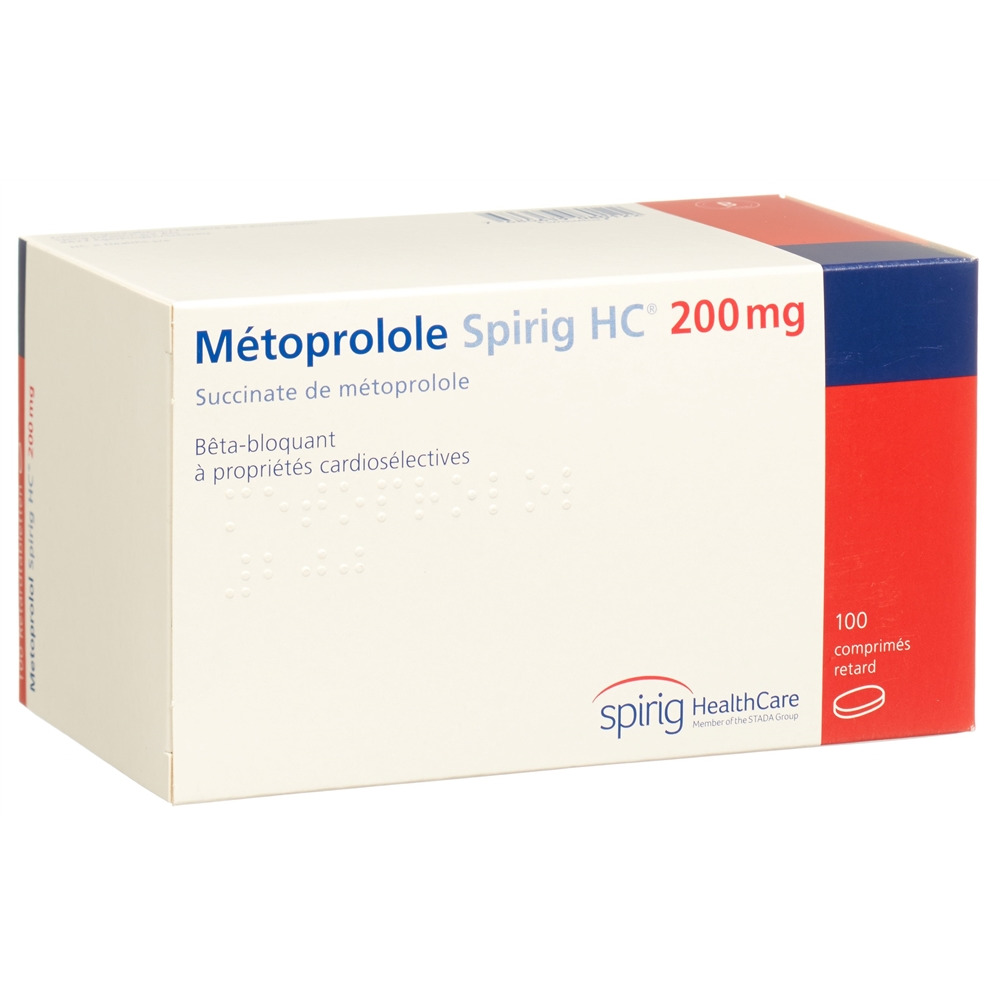 METOPROLOL Spirig HC 200 mg, image 2 sur 2