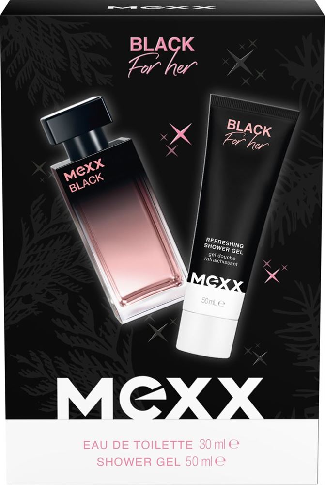 MEXX Black for Her Eau de Toilette 30ml