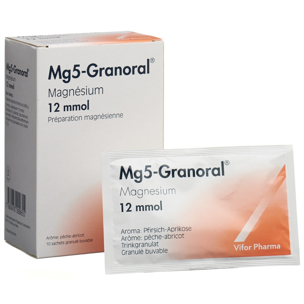 MG5-GRANORAL gran 12 mmol pêche-abricot sach 10 pce, image 3 sur 4