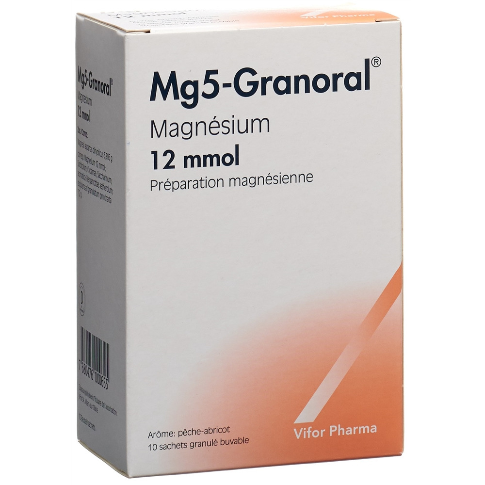 MG5-GRANORAL gran 12 mmol pêche-abricot sach 10 pce, image 4 sur 4