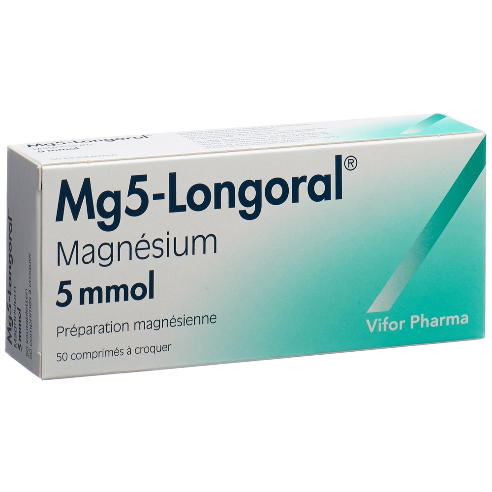 MG5-LONGORAL cpr croquer 5 mmol blist 50 pce, image 4 sur 5