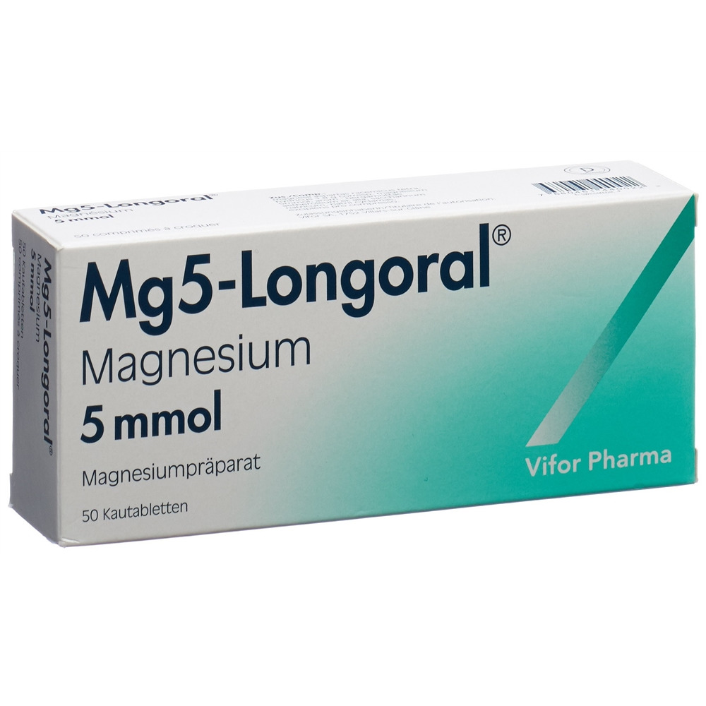 MG5-LONGORAL Kautabl 5 mmol Blist 50 Stk, Bild 2 von 5