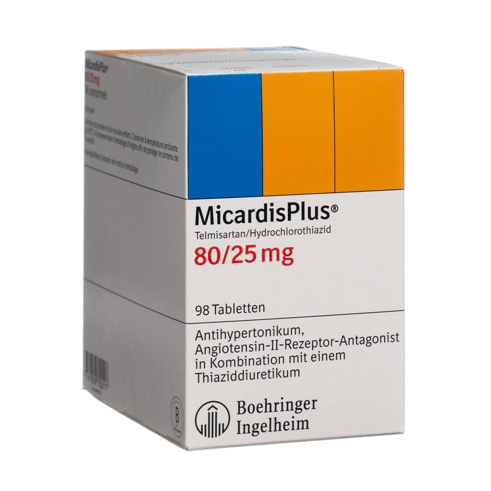 MICARDIS cpr 80/25 mg blist 98 pce, image principale