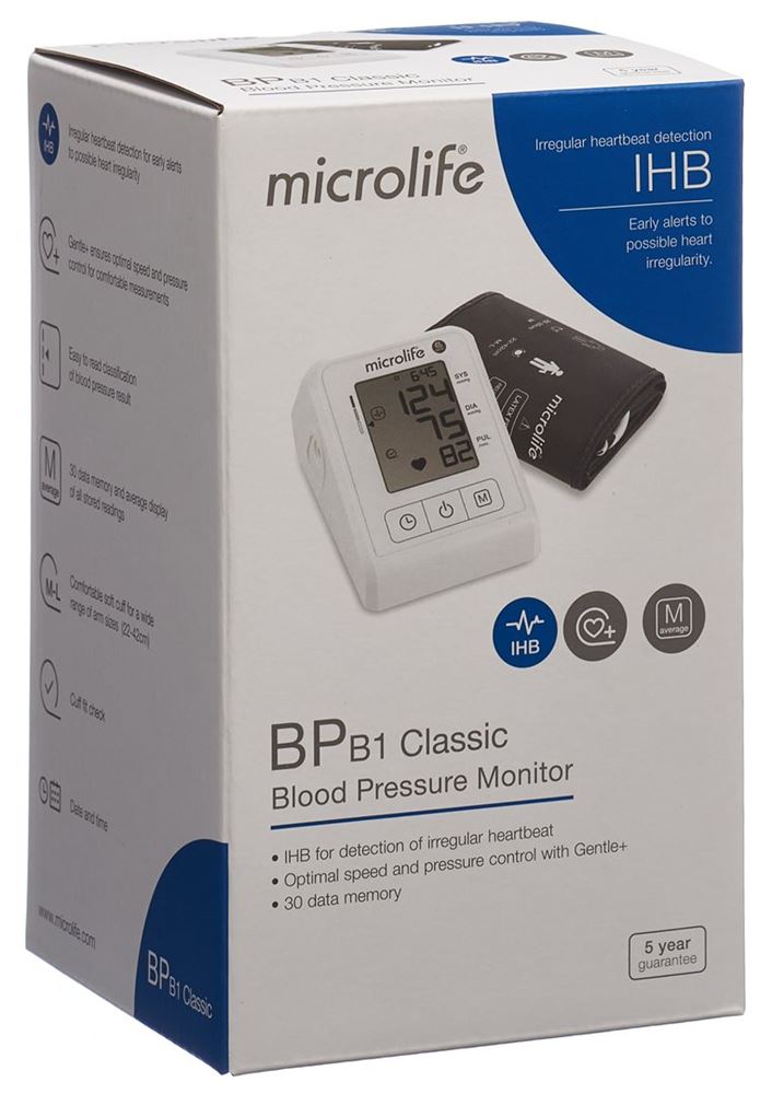 Microlife Blutdruckmessgerät, Hauptbild