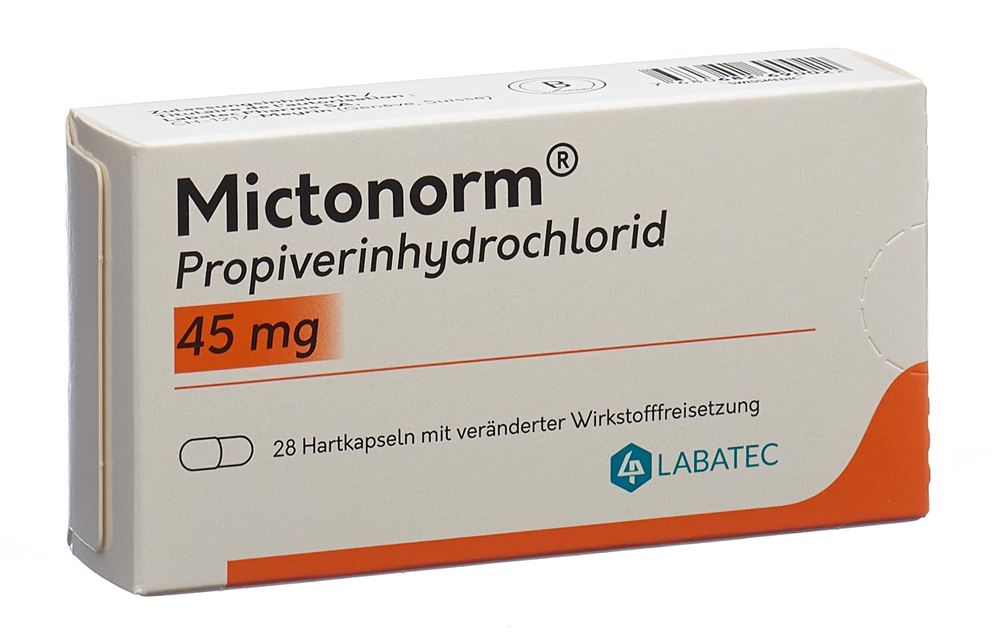 MICTONORM Ret Kaps 45 mg Blist 28 Stk, Hauptbild