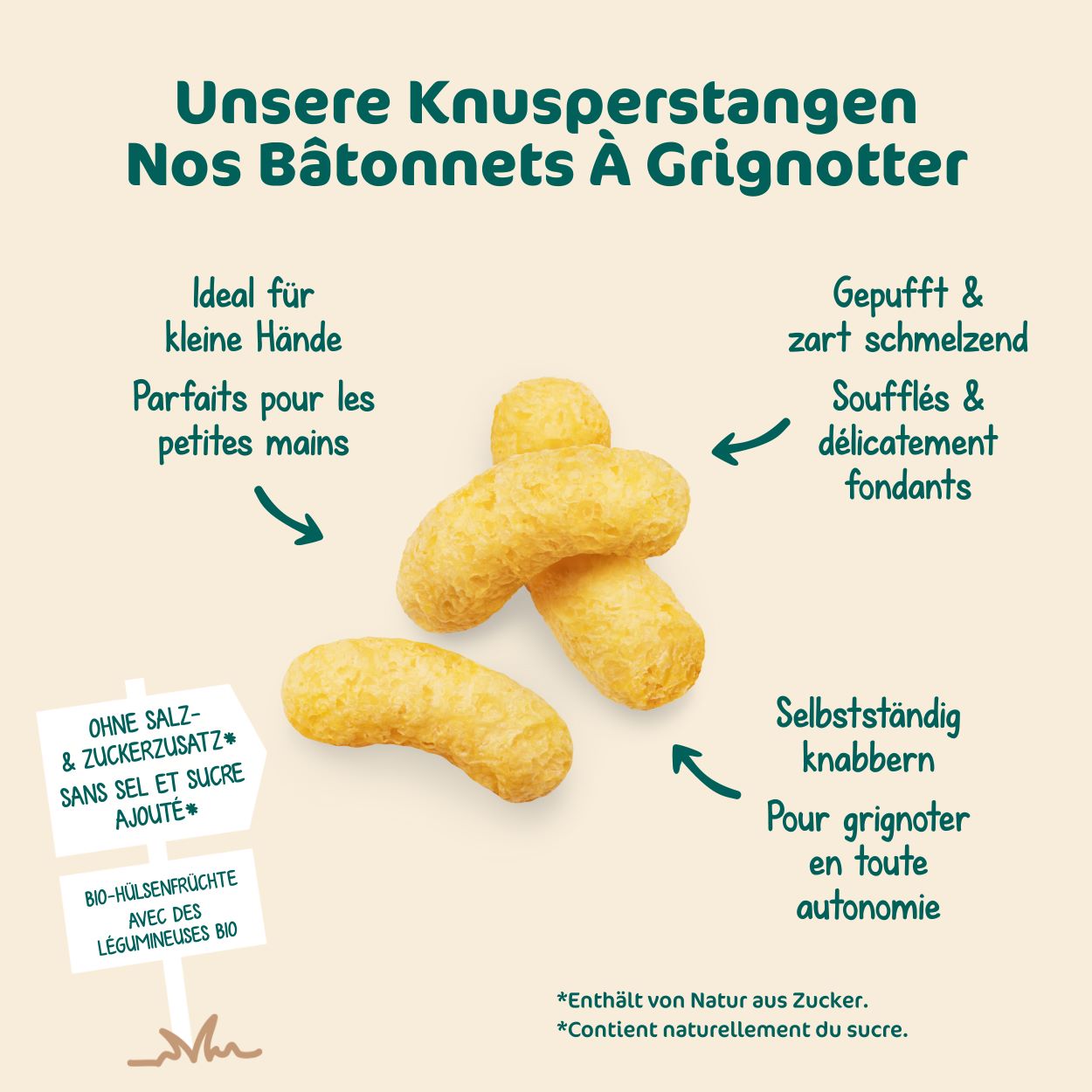 MILUPA bio bâtonnets à grignoter, image 3 sur 6