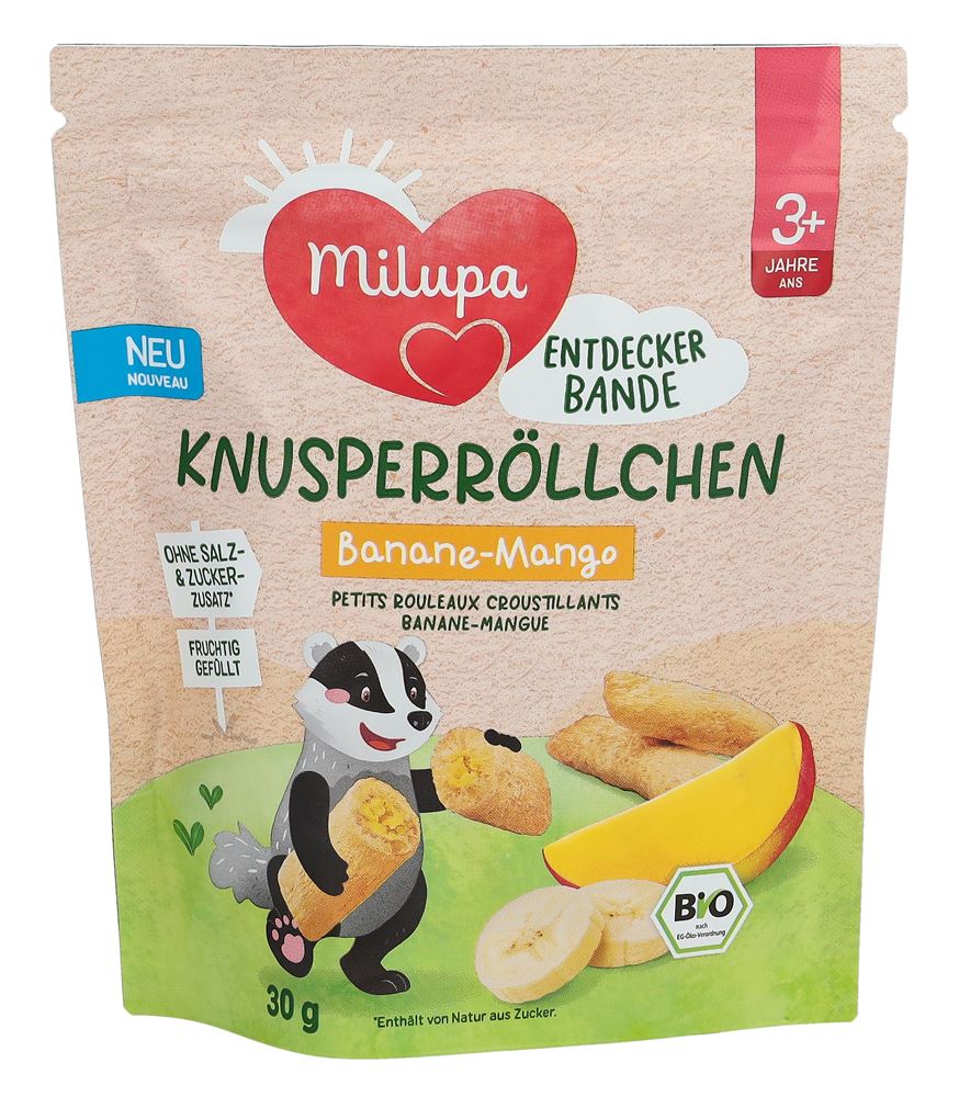 MILUPA Bio Knusperröllchen