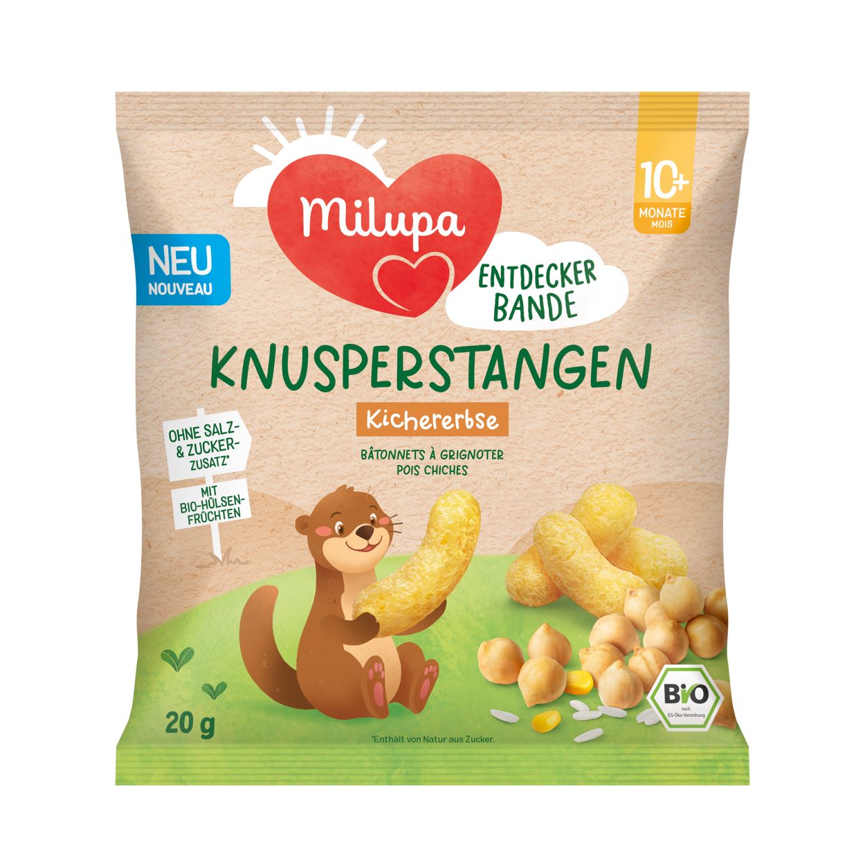 MILUPA Bio Knusperstangen