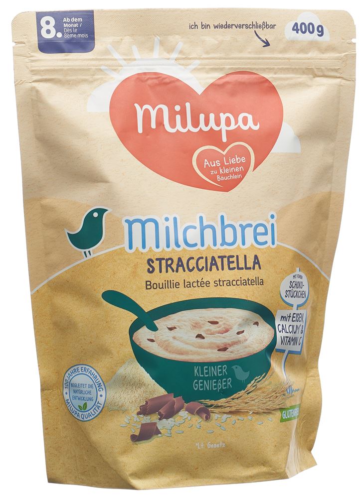 MILUPA bouillie lactée Stracciatella