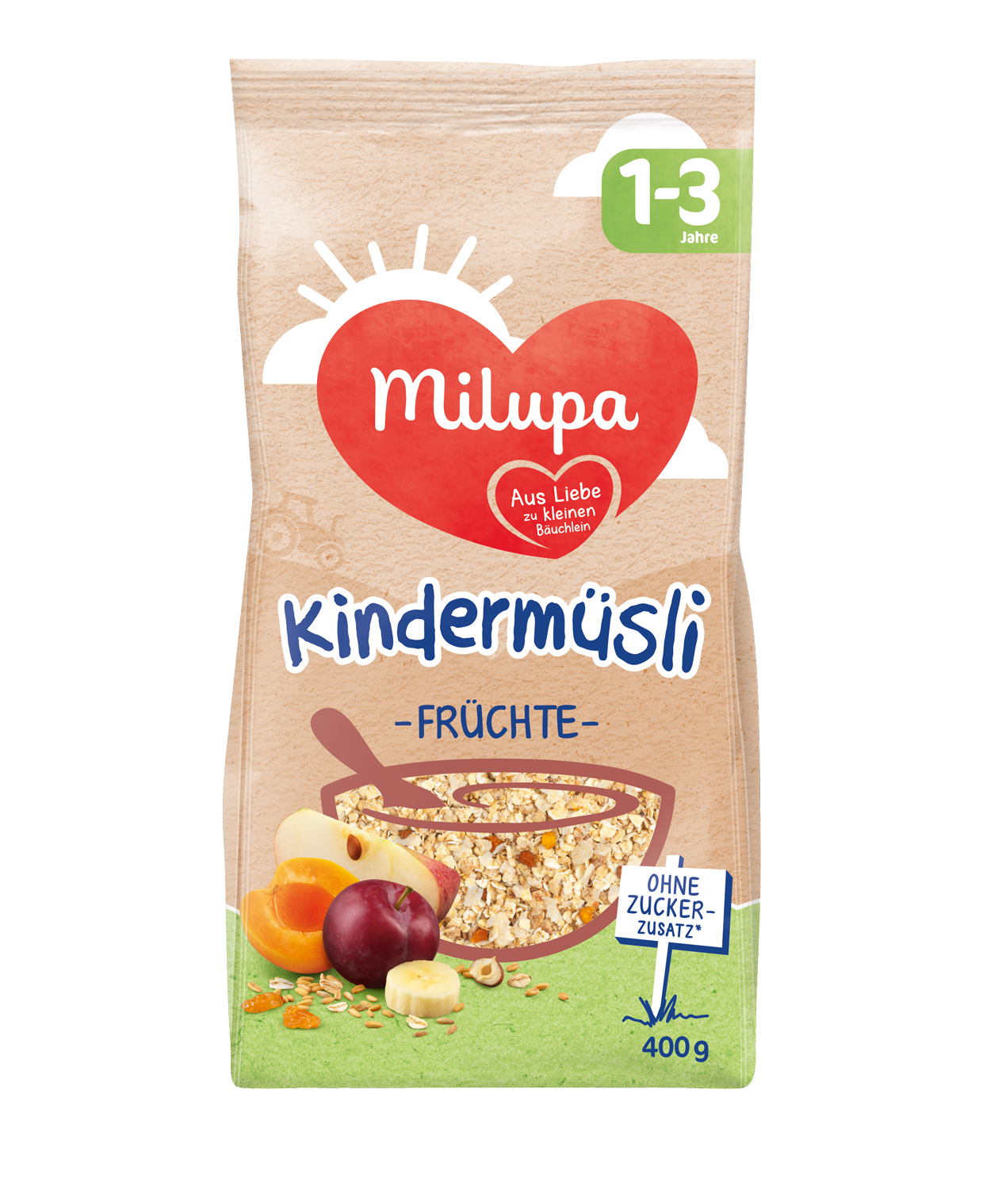 MILUPA Kindermüsli feine Früchte