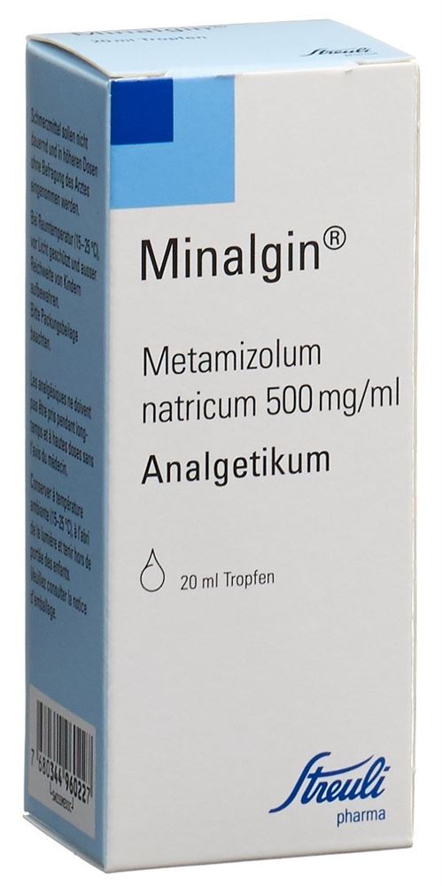 MINALGINE Tropfen 0.5 g/ml Fl 20 ml, Hauptbild