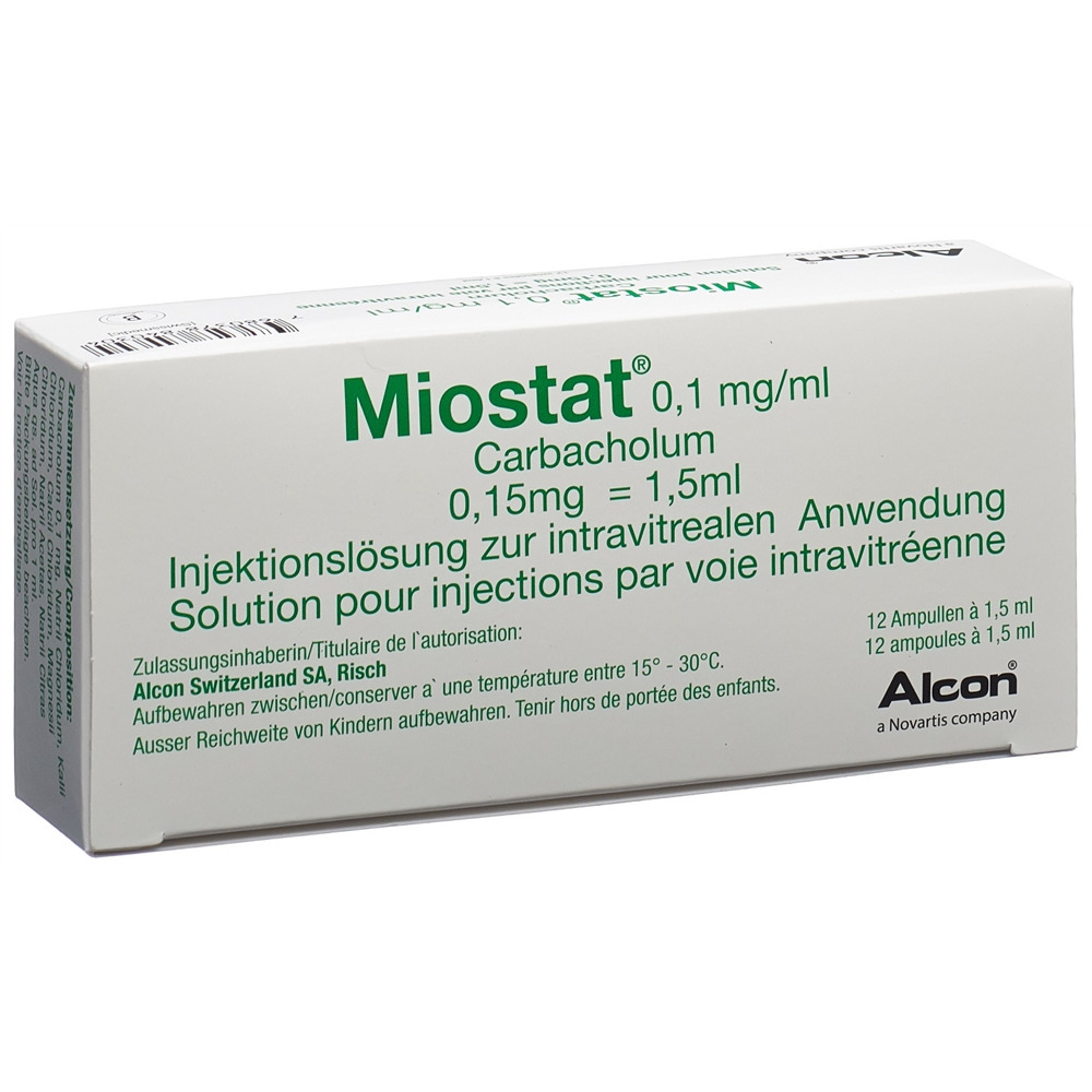 MIOSTAT Inj Lös Amp 1.5 ml, Hauptbild