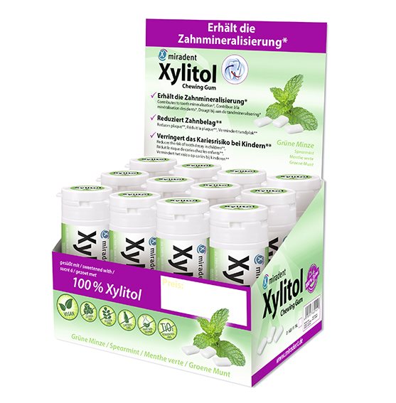 MIRADENT Xylitol Kaugummi, Hauptbild