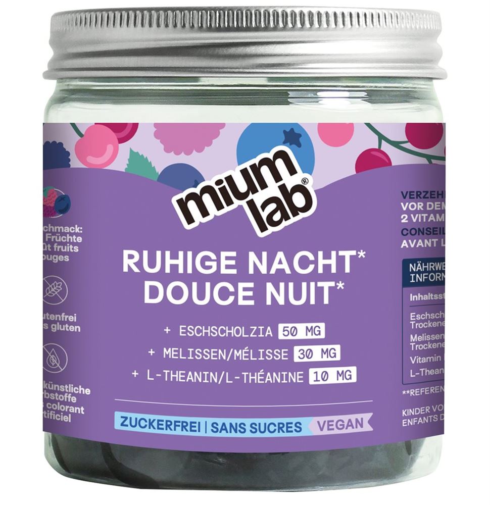 MIUMLAB Gummies Ruhige Nacht