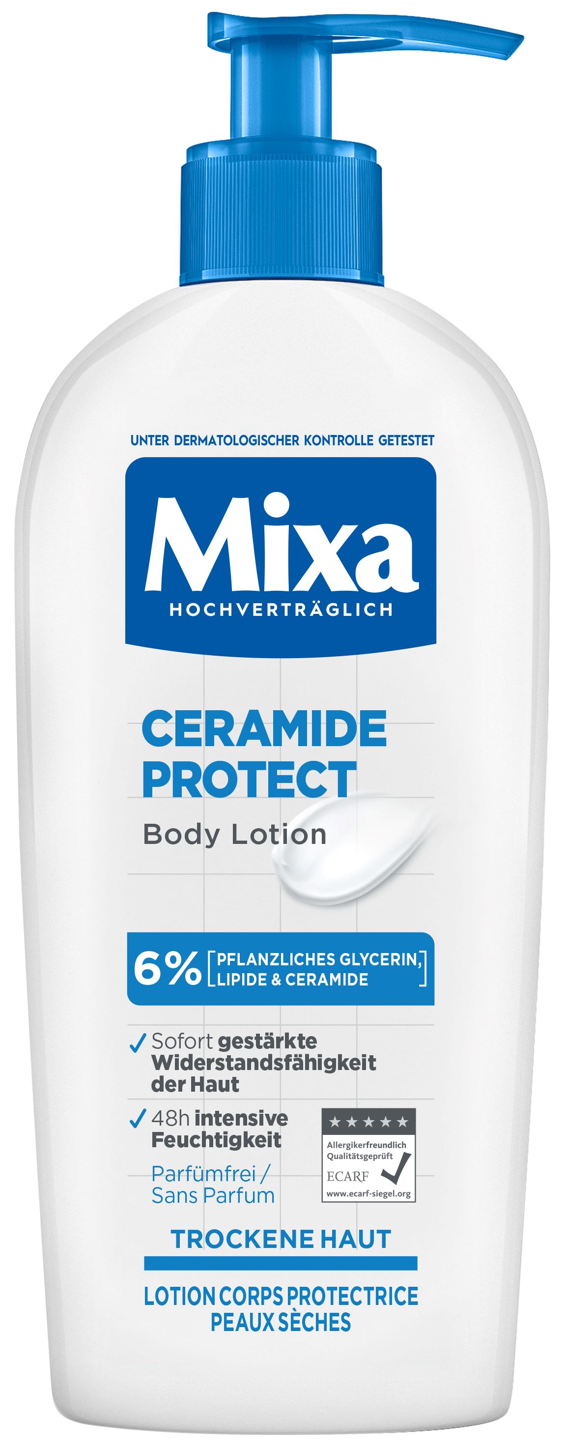 MIXA Ceramide Deep Moisture Feuchtigkeitsspendende Bodylotion, Hauptbild