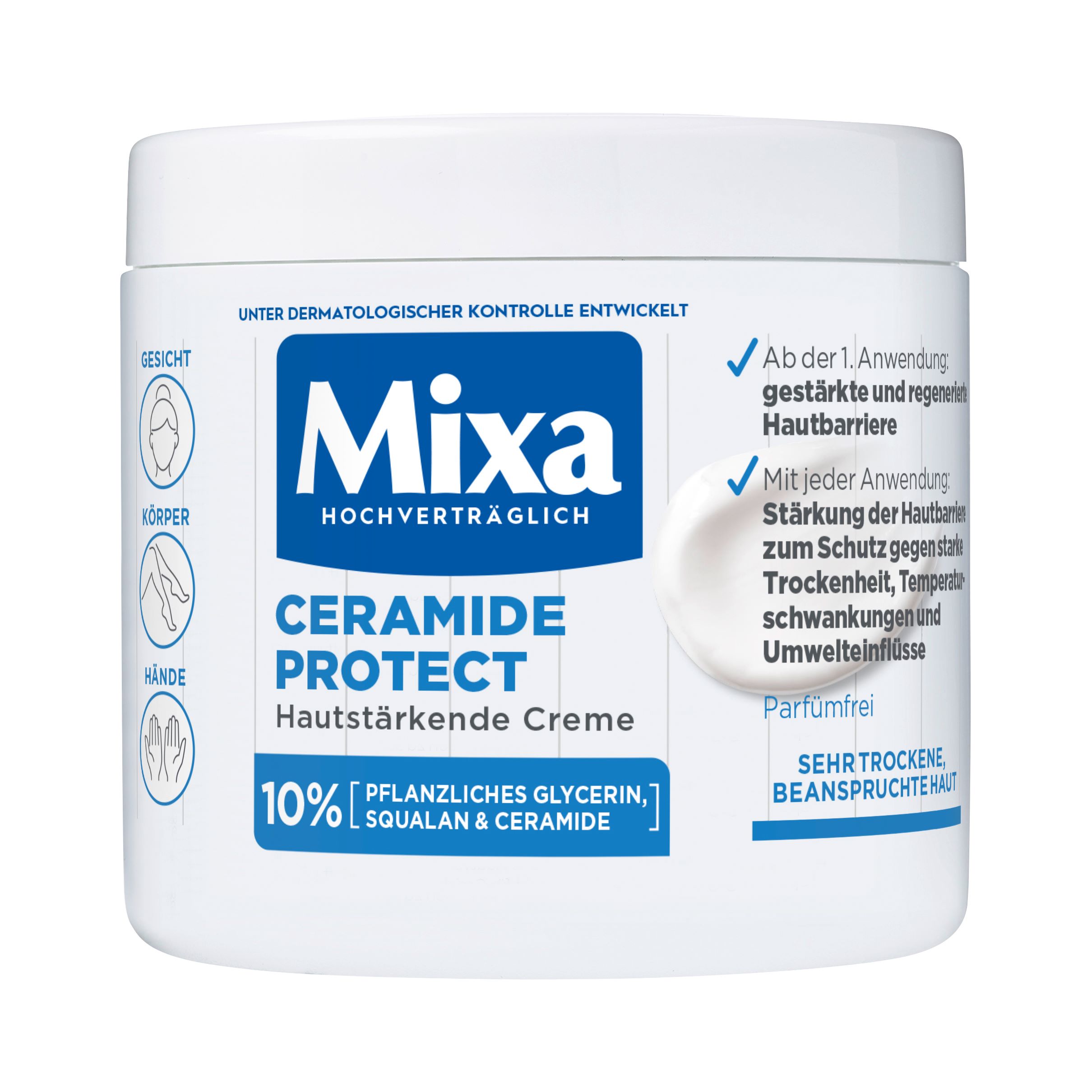 MIXA Ceramide Deep Moisture Hautstärkende Creme, Hauptbild