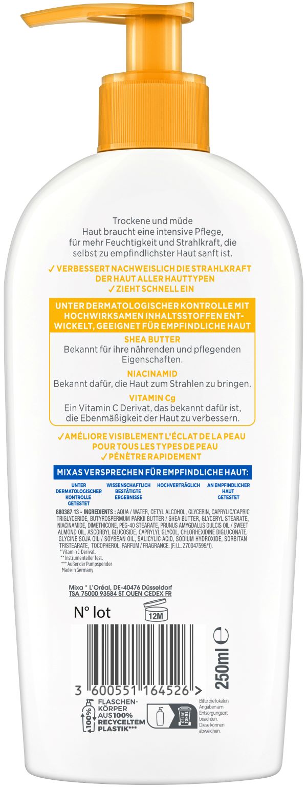 MIXA Niacinamide Bright Lotion, image 2 sur 5