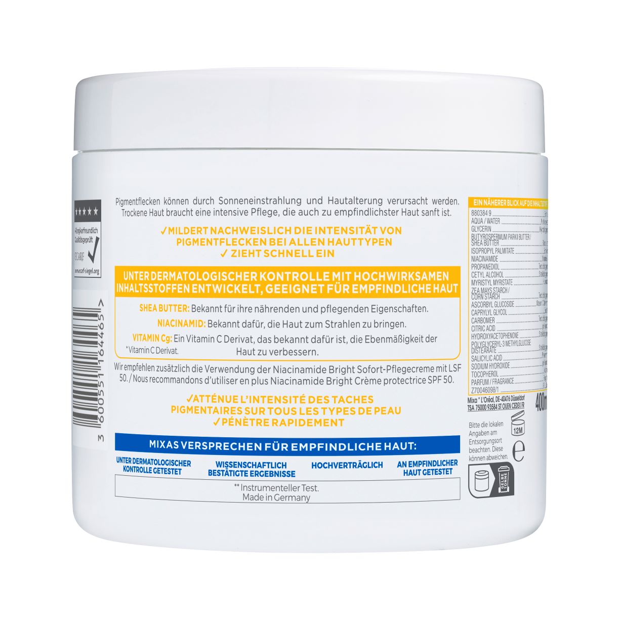 MIXA Niacinamide Bright Lotion, Bild 2 von 5