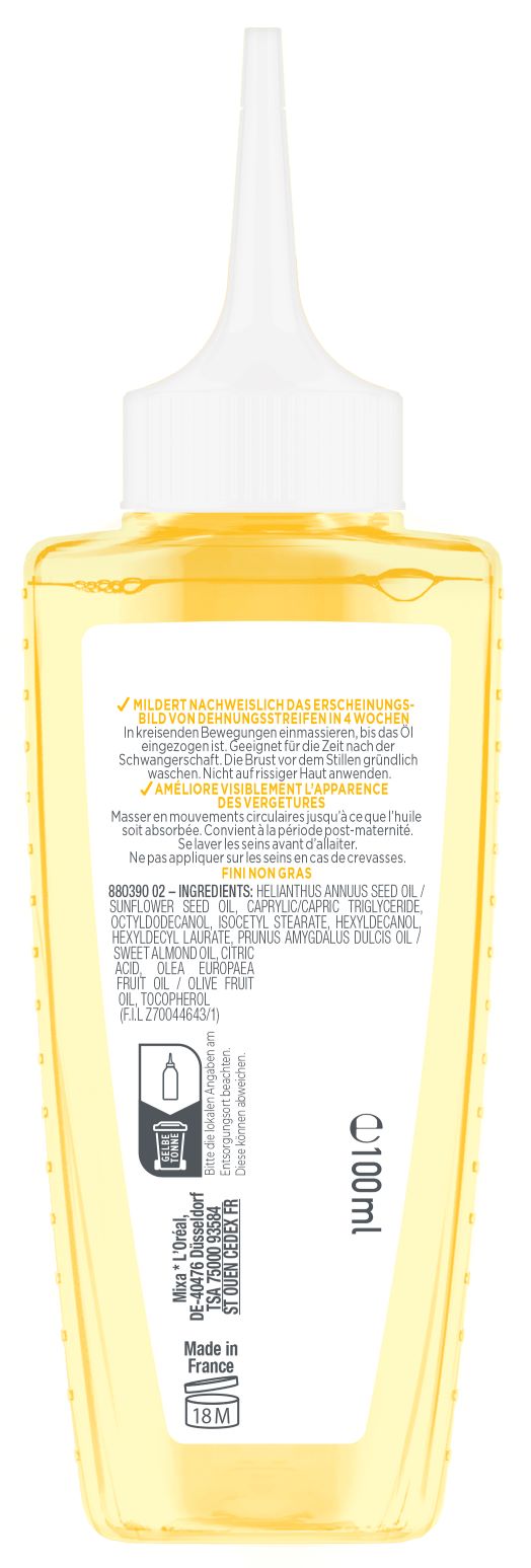 MIXA Niacinamide Stretchmark Oil, image 2 sur 5
